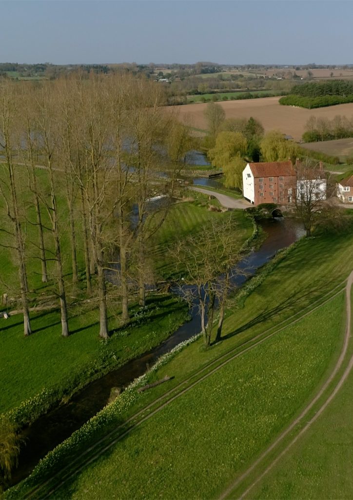 Bintry Mill in April